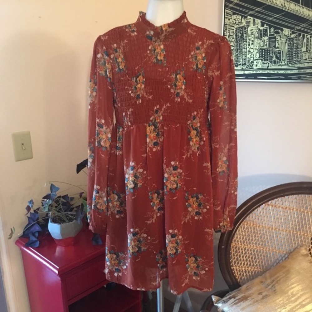 Tunic blouse-like dress